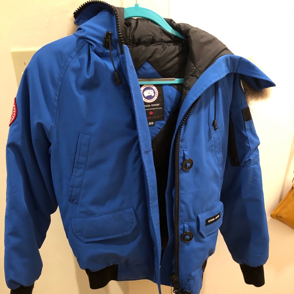 Like New Blue Canada Goose PBI Chilliwack Bomber